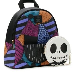 Disney The Nightmare Before Christmas Women's Graphic Mini Backpack Multi-Color